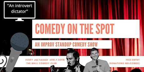 Improvised Stand-Up Comedy Show in ENGLISH - Comedy on the Spot #18