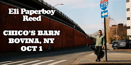 Eli Paperboy Reed LIVE at Chico's Barn, Saturday, October 1