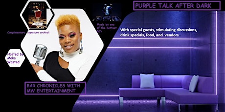 Purple Talk After Dark - The Couples Edition Private Pool Party