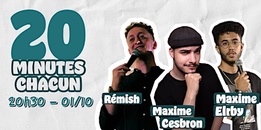 STAND UP 20 MINUTES CHACUN
