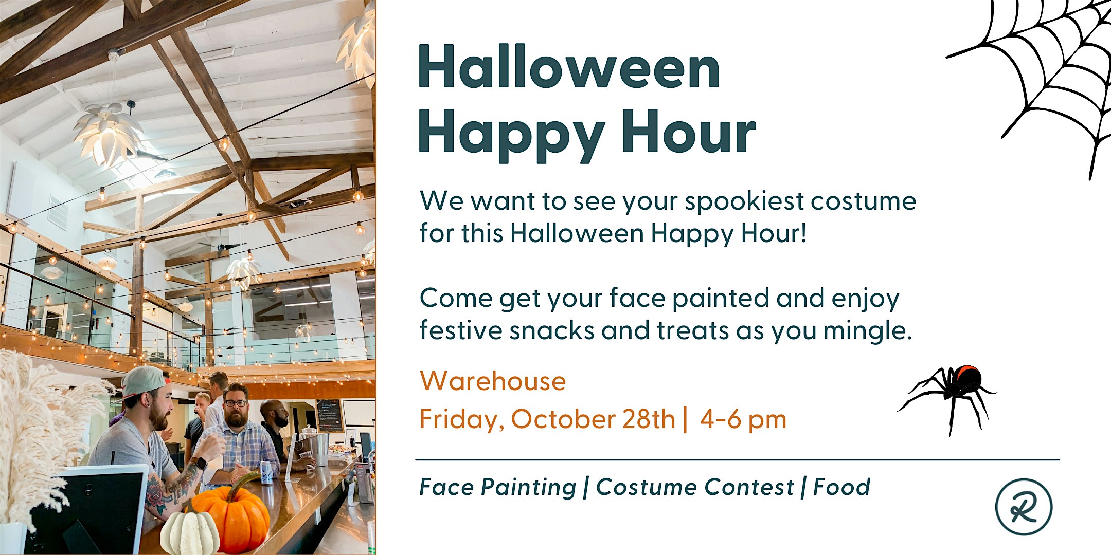 Halloween Happy Hour (Face Painting + Costume Contest)