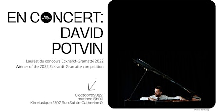 En Concert: David Potvin
