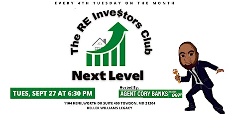 The Real Estate Investors Club - NEXT LEVEL!
