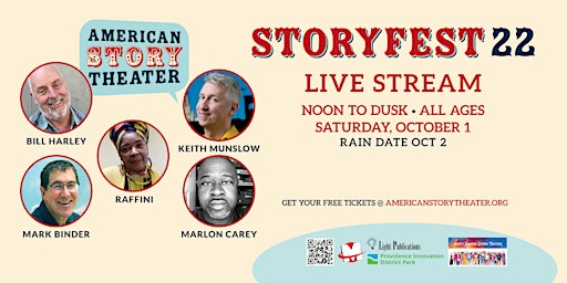 StoryFest  22 – Live Streamed from Providence