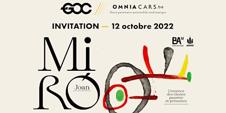Exclu  | Exposition MIRO, au BAM privatisé par Omnia-Cars