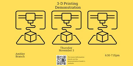 3-D Printing Demonstration