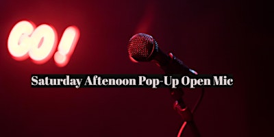 InspiredWordNYC's Saturday Afternoon Pop-Up Open Mic - Anything Goes