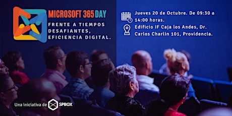 Microsoft 365 Day: Frente a tiempos desafiantes, eficiencia digital. primary image