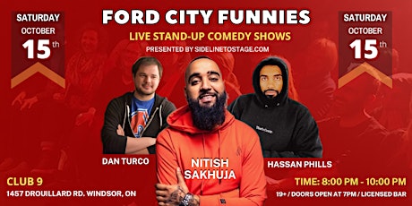 Ford City Funnies - Stand-Up Comedy -  Oct. 15 primary image