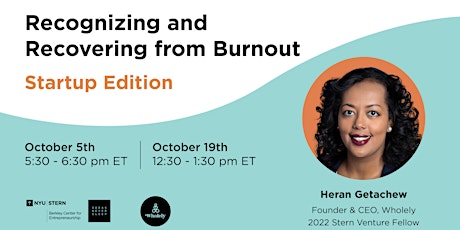 Recognizing and  Recovering from Burnout