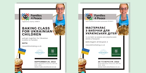 Baking class for Ukrainian children and get-together for Ukrainian women