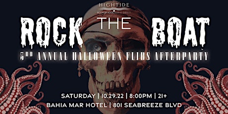 Primaire afbeelding van ROCK THE BOAT Halloween Party