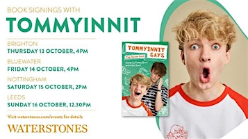 Meet TommyInnit at Waterstones Nottingham