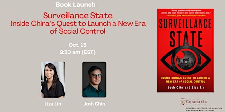 Book launch: "Surveillance State"
