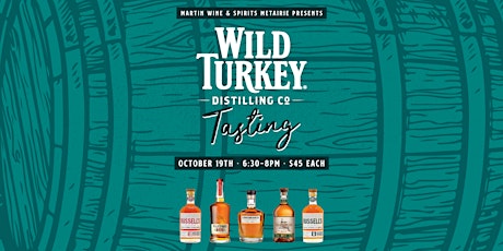 Wild Turkey Distillery Tasting