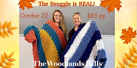 Image principale de The Snuggle is REAL! Design your very own Chunky Blanket at TWH!
