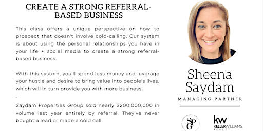 How to sell $200 million in real estate by Referral ONLY!