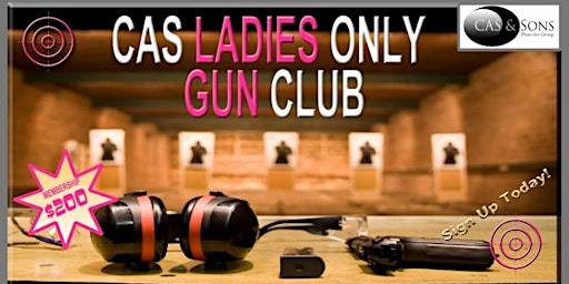 Primaire afbeelding van C.A.S. Ladies ONLY Basic Handgun Class