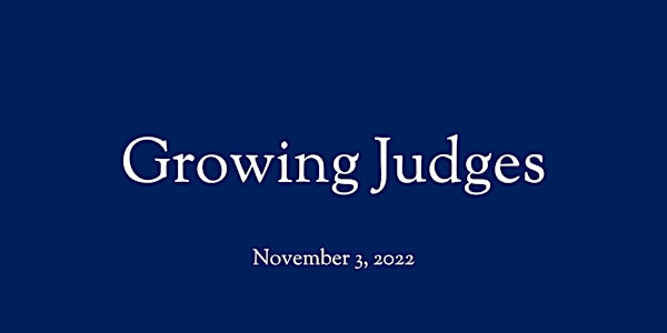 Growing Judges
