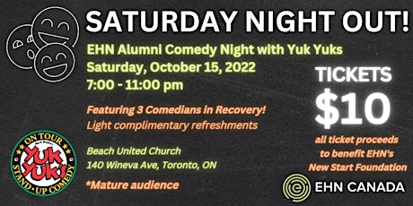 EHN Alumni Comedy Night in partnership with YuK Yuk's