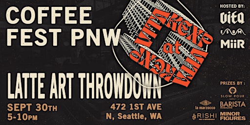 NW Latte Art Throwdown with Miir, Espresso State of Mind, and Caffe Vita