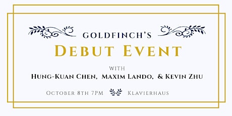 Goldfinch Foundation Debut Concert