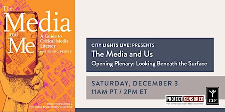 The Media and Us: Opening Plenary - Looking Beneath the Surface