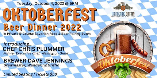 OKTOBERFEST BEER & FOOD PAIRING DINNER