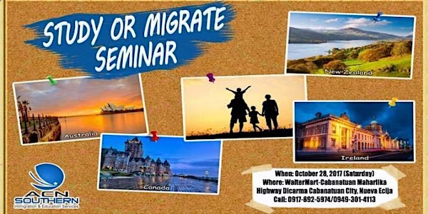 Study Work Live in Australia Canada New Zealand and Ireland - Free Seminar