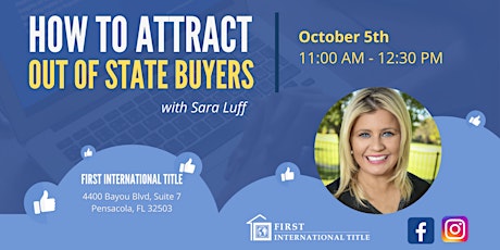 How To Attract Out Of State Buyers