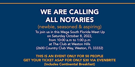 1st  Southern Florida Notary Meet Up
