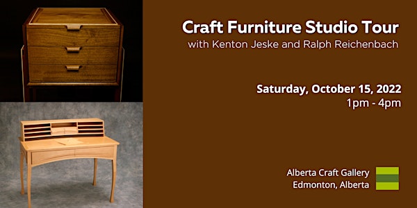 Craft Furniture Studio Tour with Kenton Jeske, and Ralph Reichenbach