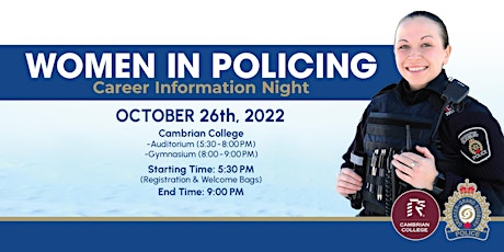Women in Policing- Career Information Night primary image