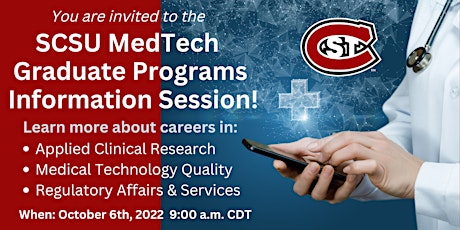 MedTech Graduate Programs Information Session