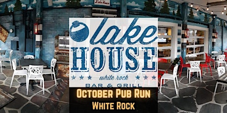 October Pub Run at Lake House primary image