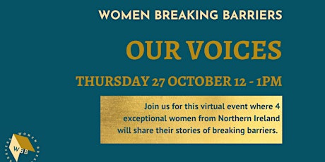 Women Breaking Barriers  - Our Voices