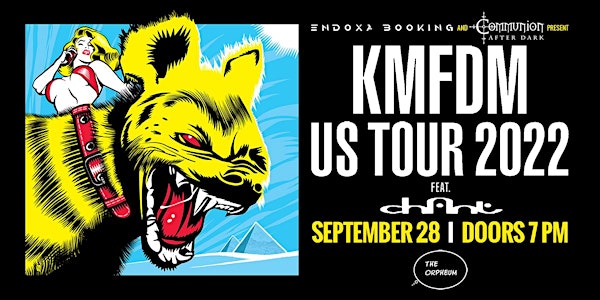 KMFDM Cancelled due to Hurricane