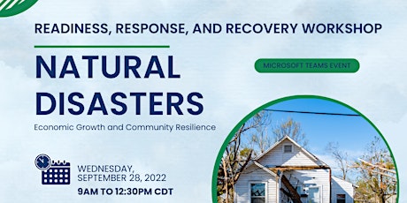 Community Resilience - Natural Disasters