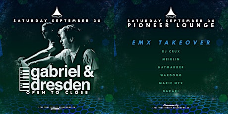 Gabriel and Dresden and EMX Takeover @ Avalon (Hollywood) primary image