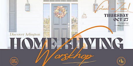 Discover Arlington: Virtual Home Buying Workshop (Oct 27)