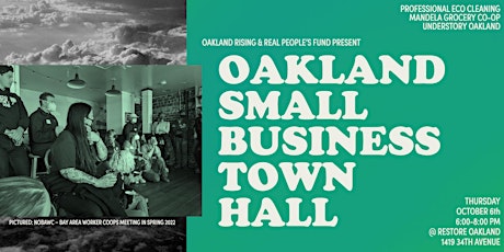 Oakland Small Business Town Hall