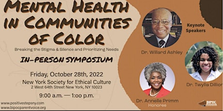 Mental Health In Communities of Color Symposium