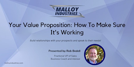 Your Value Proposition: How To Make Sure It's Working