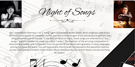 Der Liederabend - Night of Songs