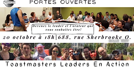 Portes Ouvertes - Toastmasters International - Club Leaders en Action