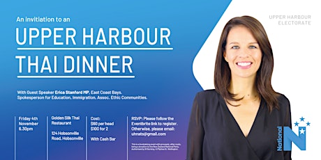 National Party Upper Harbour Thai Dinner primary image