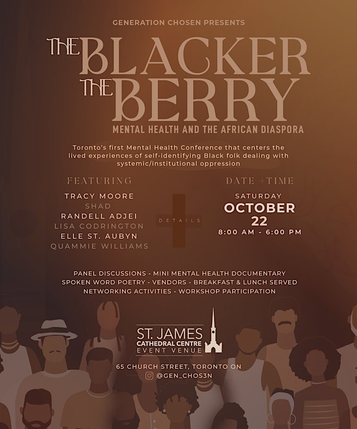 The Blacker The Berry - Mental Health & The African Diaspora image