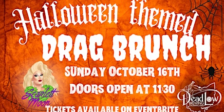 Dead Low Brewing's Halloween Themed Drag Brunch W/ Scarlett Moon