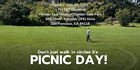 Golden Gate Park Picnic Day with IPA SF & Bay Area