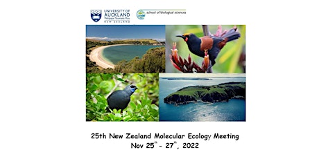 25th New Zealand Molecular Ecology Meeting
